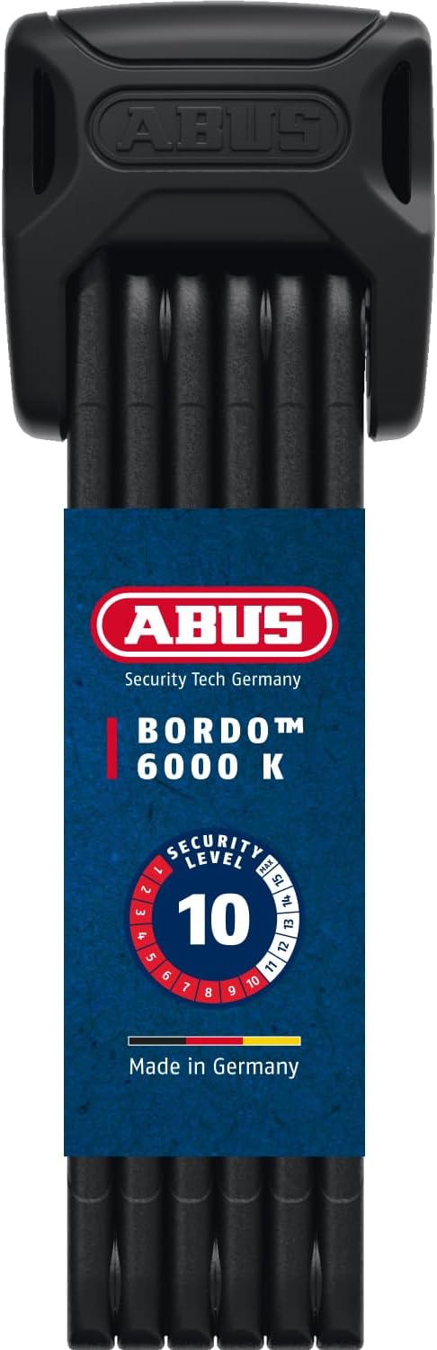 ABUS Faltschloss Bordo 6000K mit SH-Schlosshalter