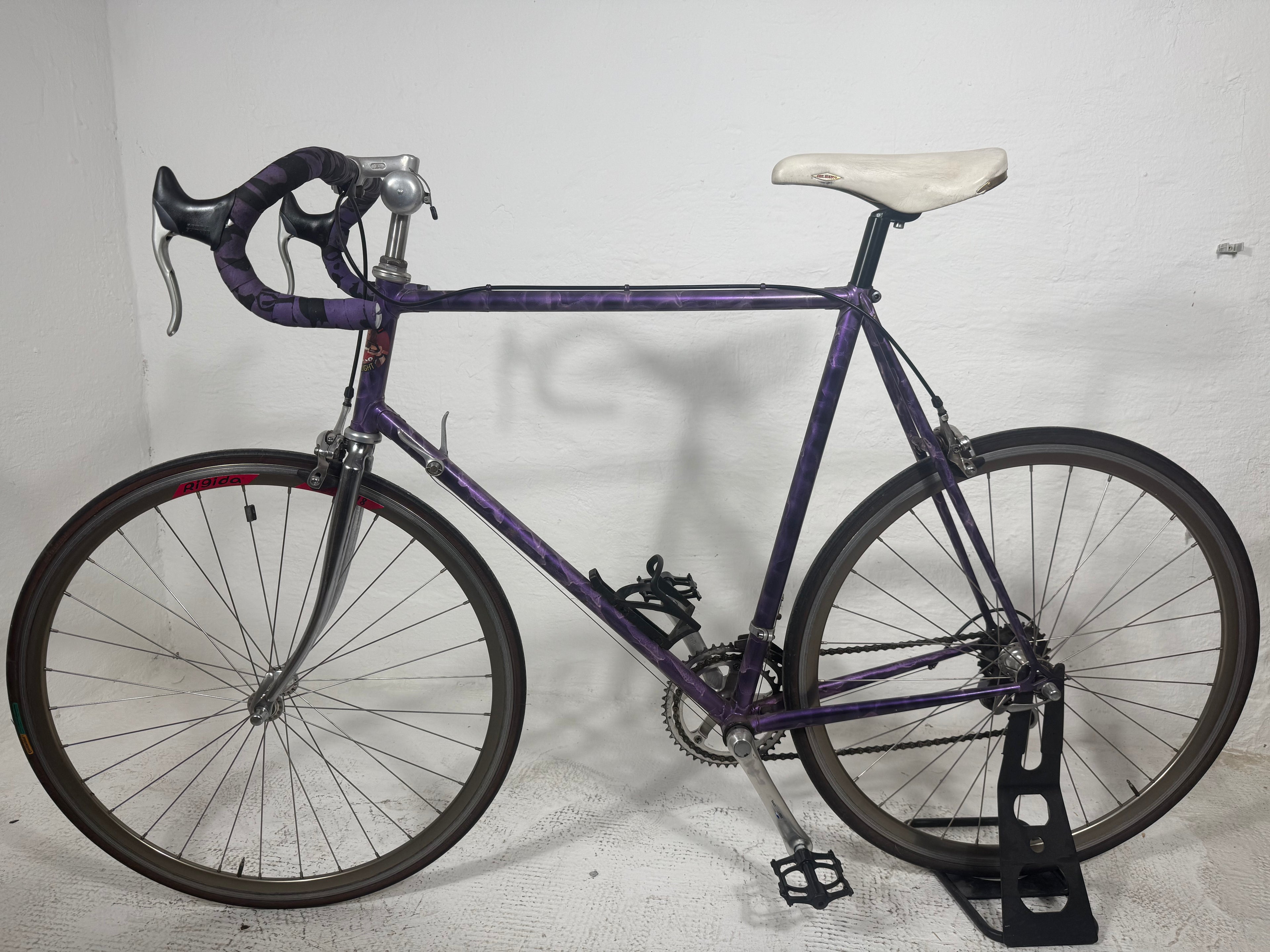 Rennrad lila